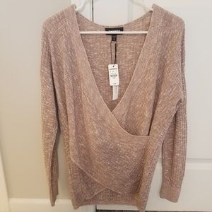 NWT Express lightweight vneck sweater XS